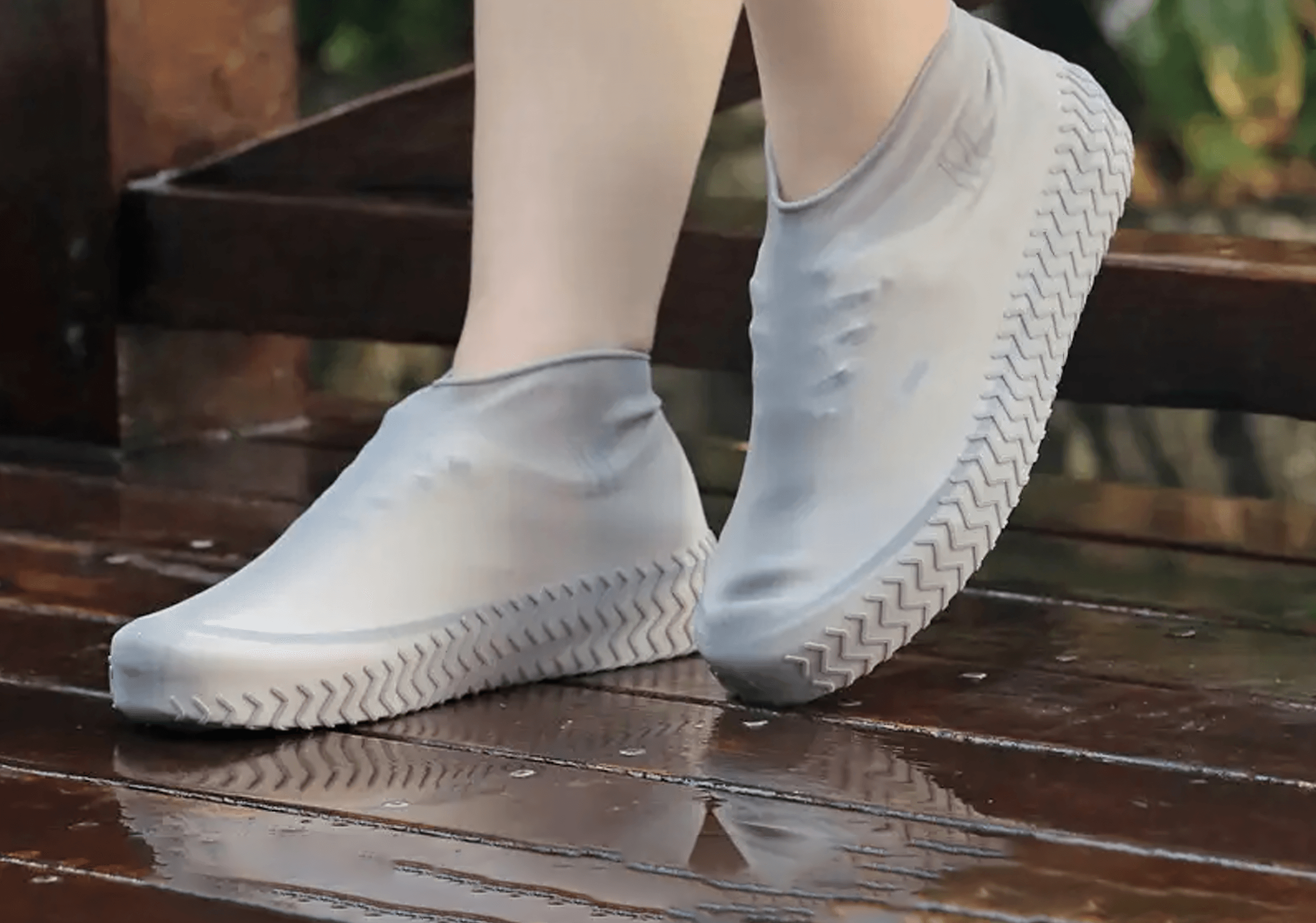 Wodoodporne ochraniacze na buty antypoślizgowe