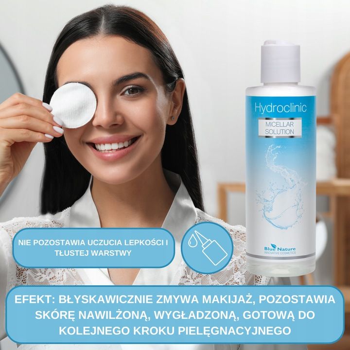 Hydroclinic płyn micelarny