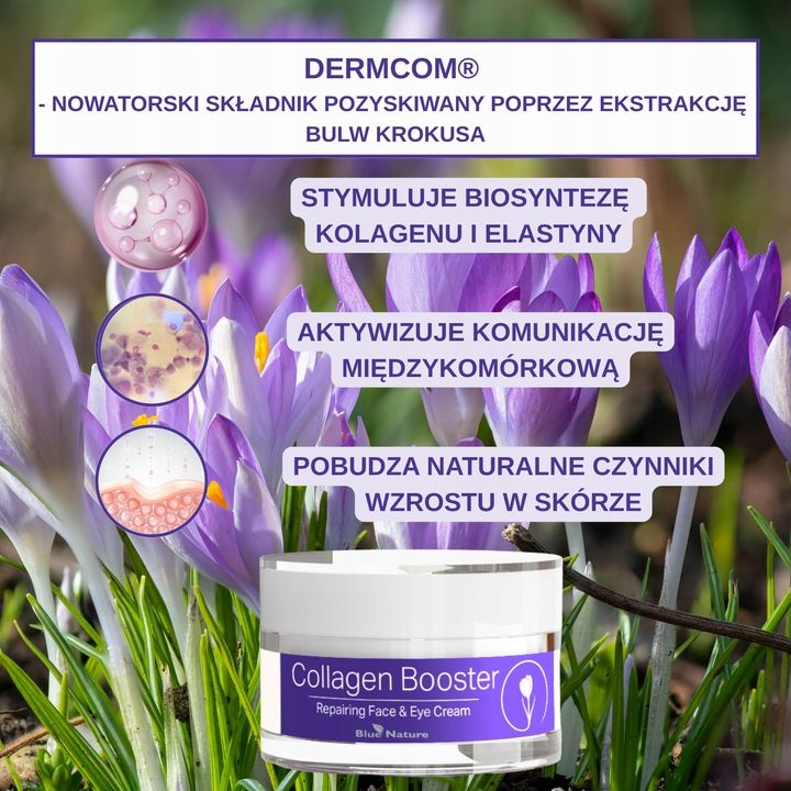 Krem naprawczy do twarzy i pod oczy Collagen Booster