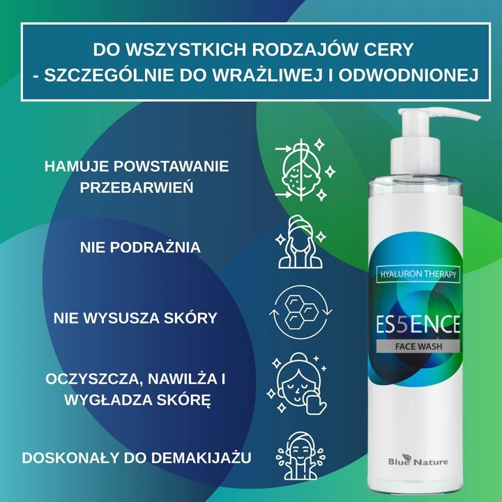 Żel do mycia twarzy i demakijażu ES5ENCE