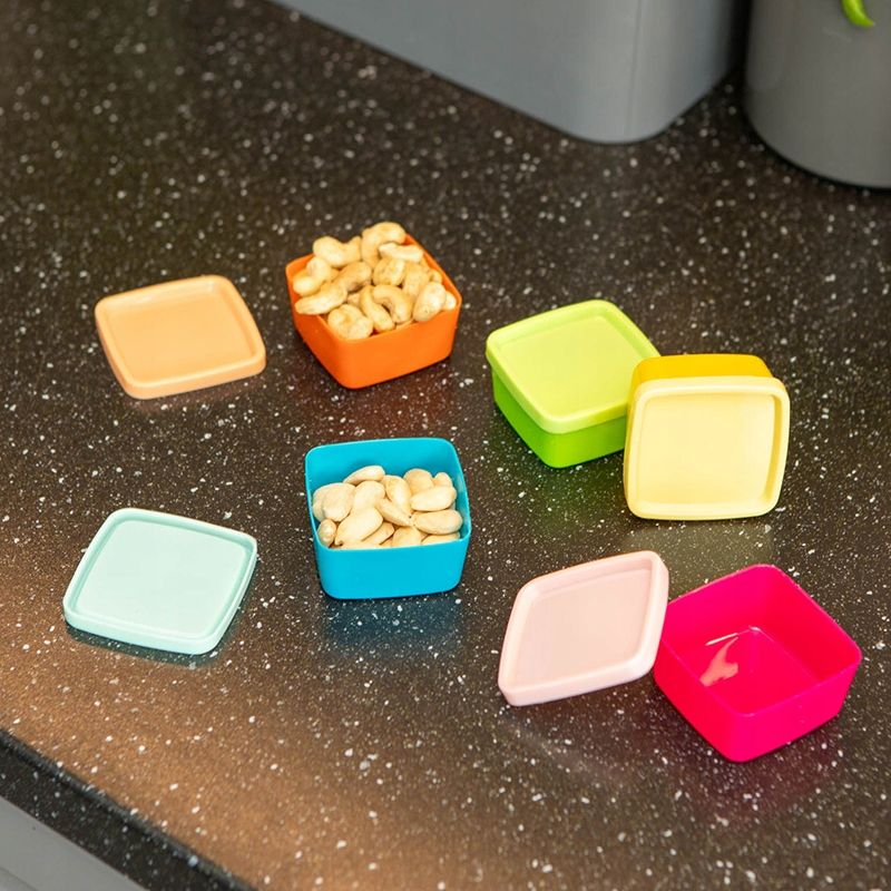 Zestaw 5 kolorowych pudełek