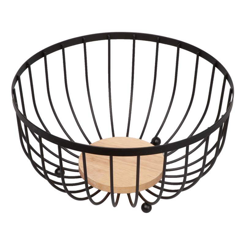 Ażurowa misa z bambusowym dnem   