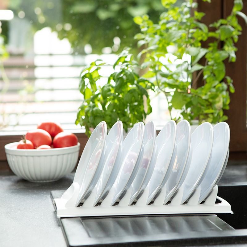 Ociekacz na naczynia biały