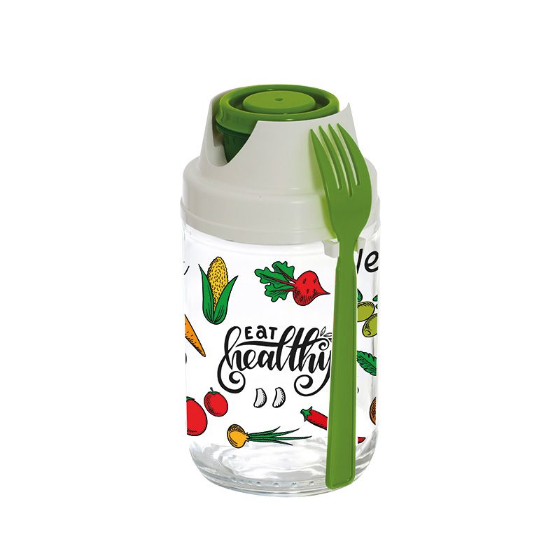 Słoik na sałatkę 660 ml