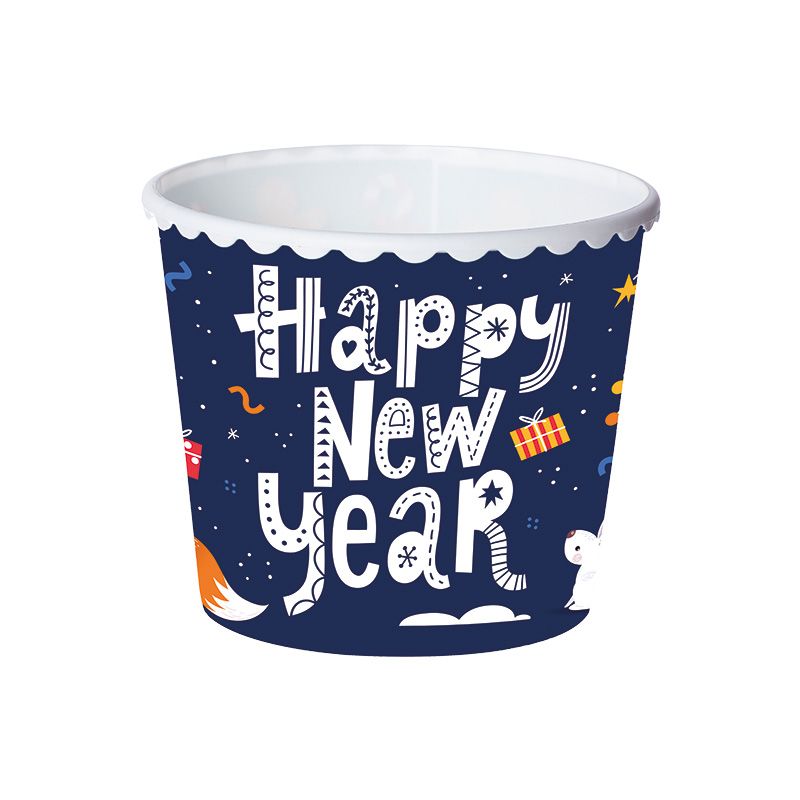 Miska na popcorn 2,3 l Happy New Year