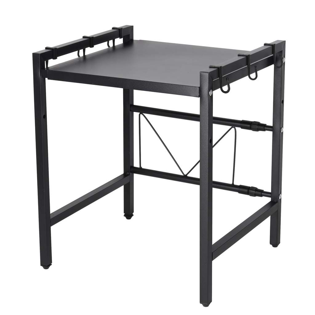 Półka kuchenna - organizer metalowy z 6 wieszakami