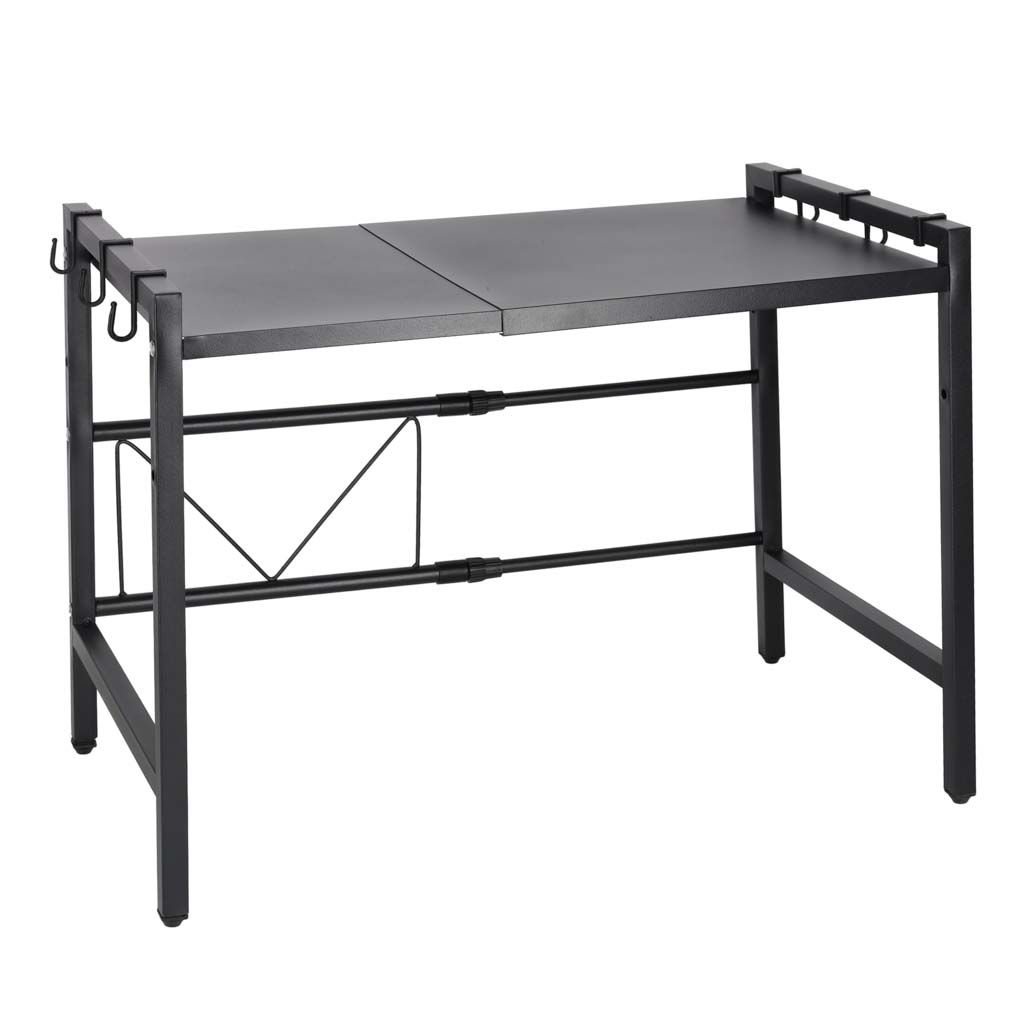 Półka kuchenna - organizer metalowy z 6 wieszakami