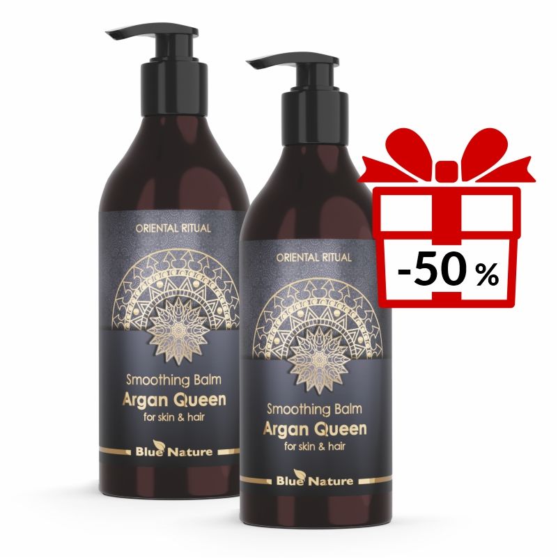 Balsam w żelu do ciała i włosów Argan Queen 200ml 2 szt