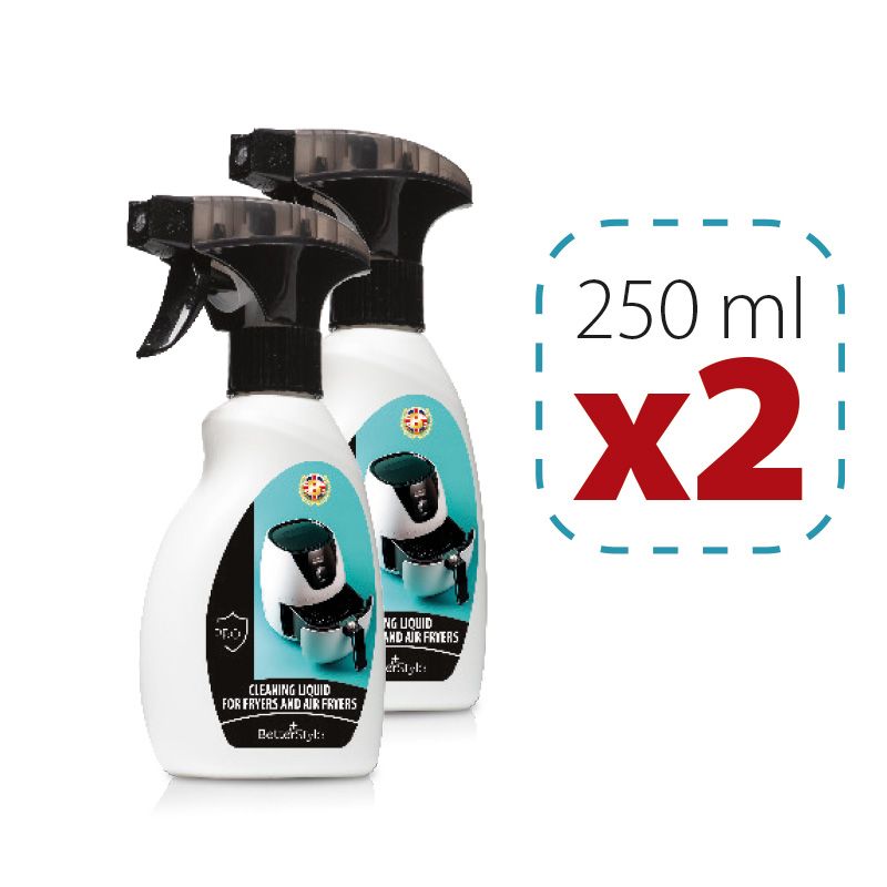 2 x Płyn do mycia frytkownic i airfryerów