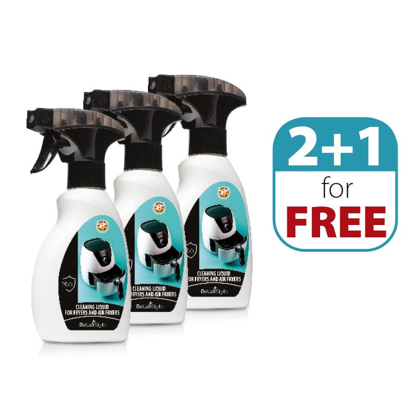 3 x Płyn do mycia frytkownic i airfryerów