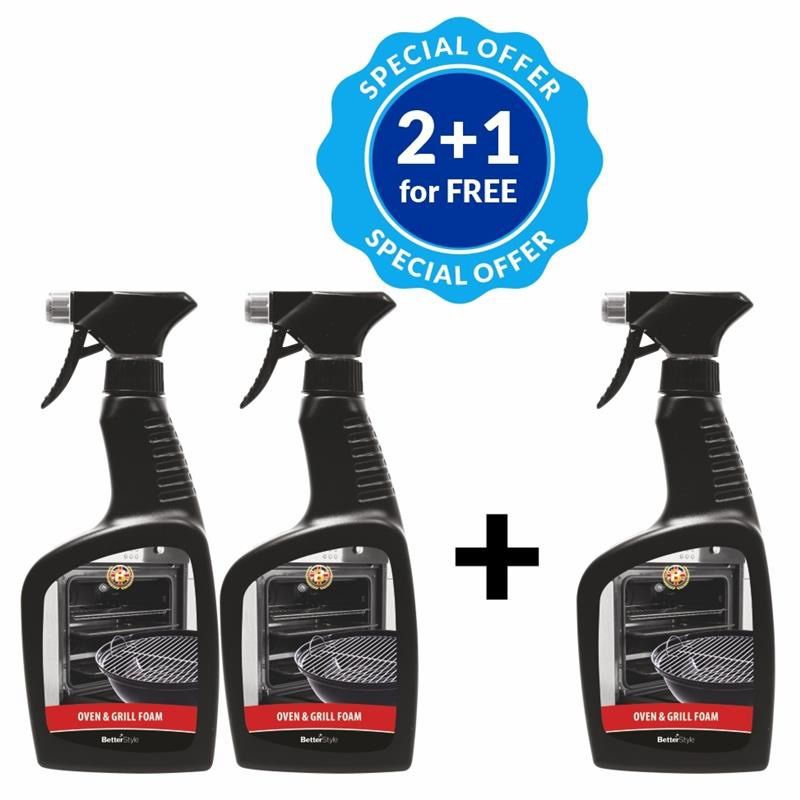 2 + 1 Preparat do czyszczenia piekarnika, grilla i kominka