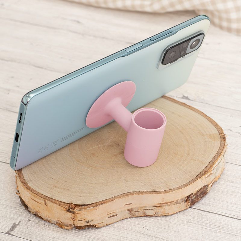 Zestaw przyssawek - 4 sztuki - pudrowy róż