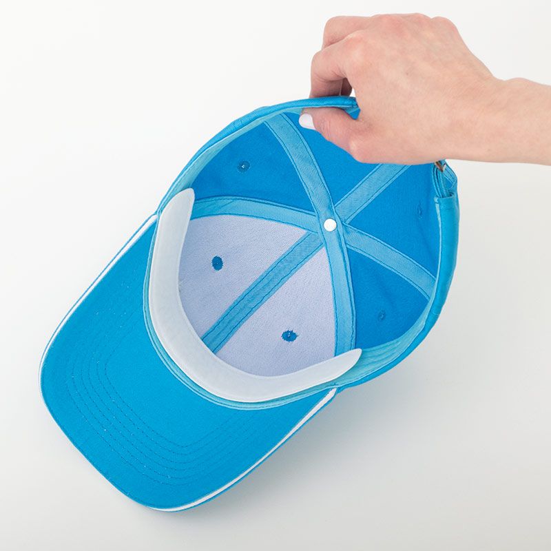 Wkładki przeciwpotowe do czapki białe