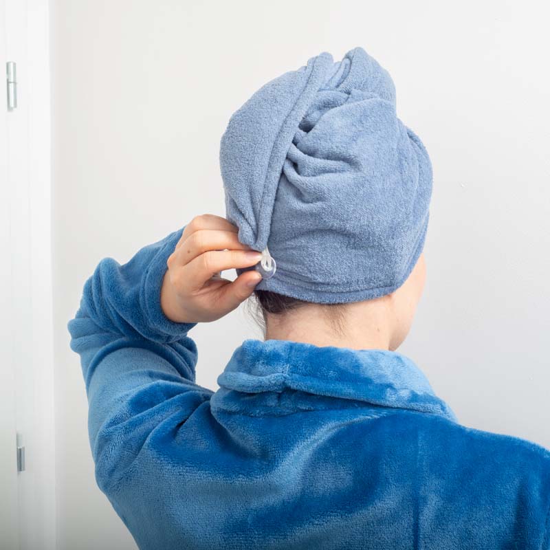 Turban do suszenia włosów 