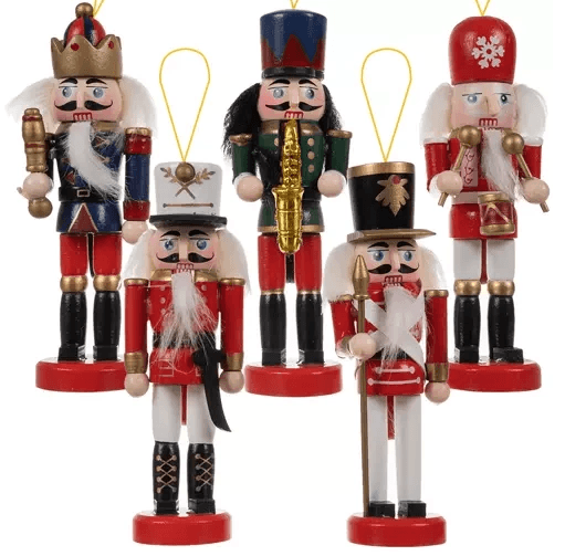 Dziadek do orzechów - zestaw 5 figurek