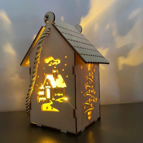Lampion adwentowy LED