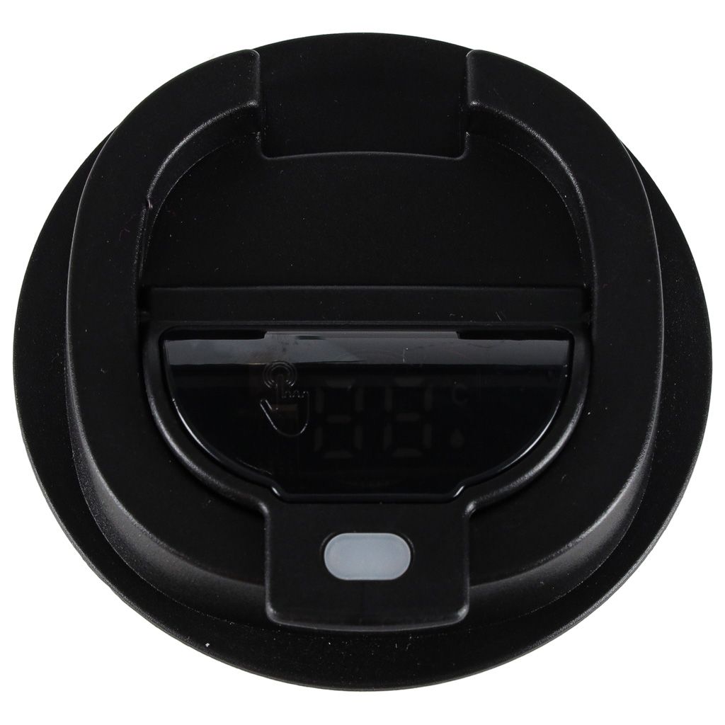 Kubek termiczny z ustnikiem termos LED 500ml czarny