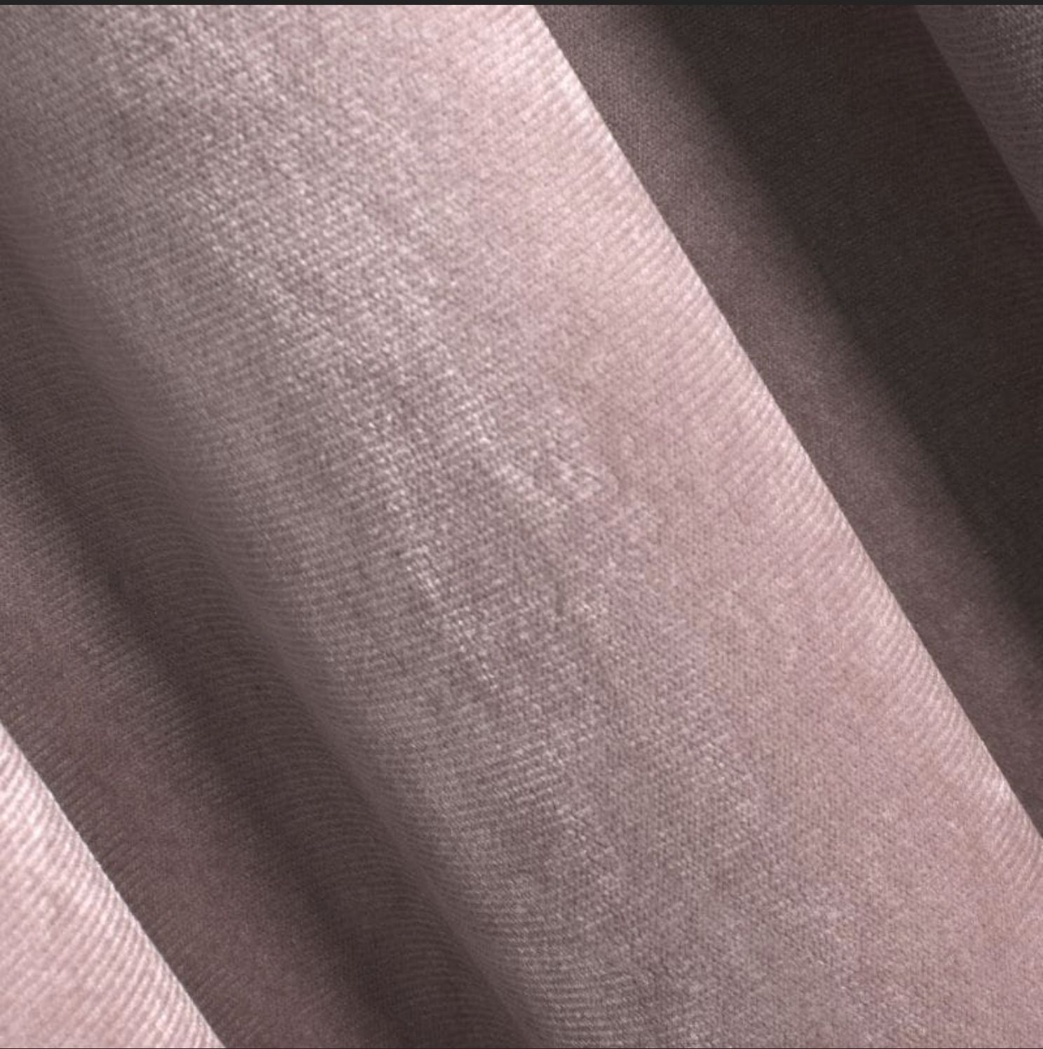 Zasłony Glamour z weluru na taśmie 140x250 cm, 1 szt. - kolor pudrowy róż (1 szt.)