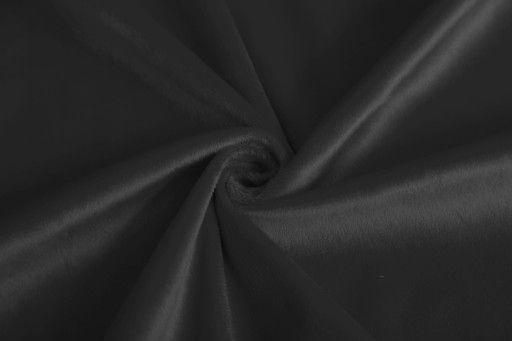 Zasłony Glamour z weluru na taśmie 140x270 cm, 1 szt. - kolor czarny (1 szt.)