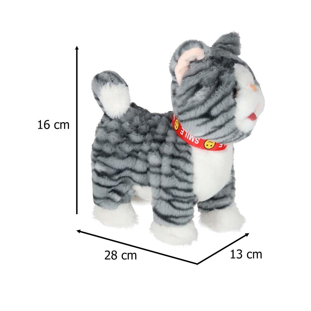 Kotek interaktywny na smyczy