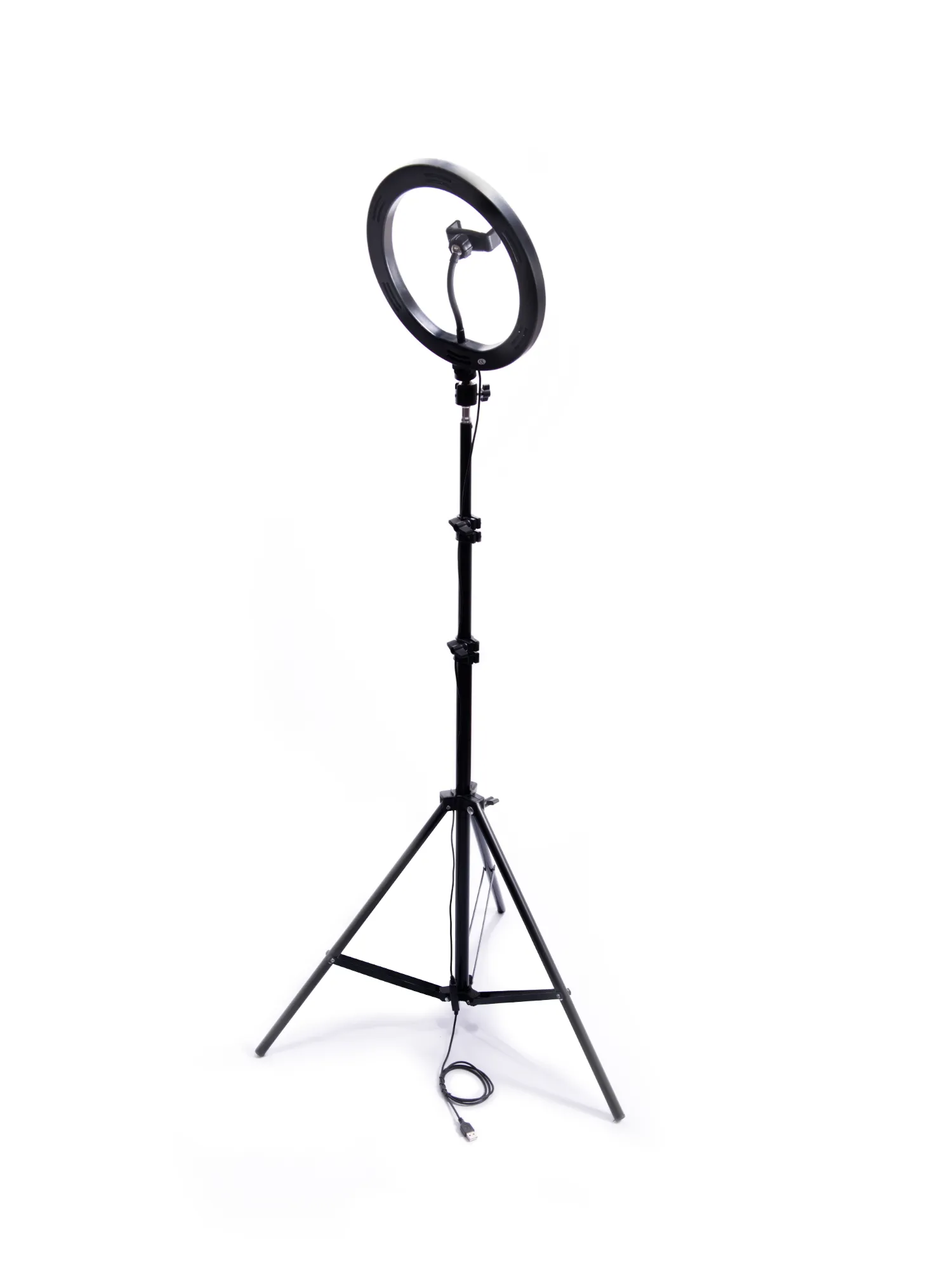 Pierścieniowa lampa kosmetyczna LED 60W z regulowanym statywem