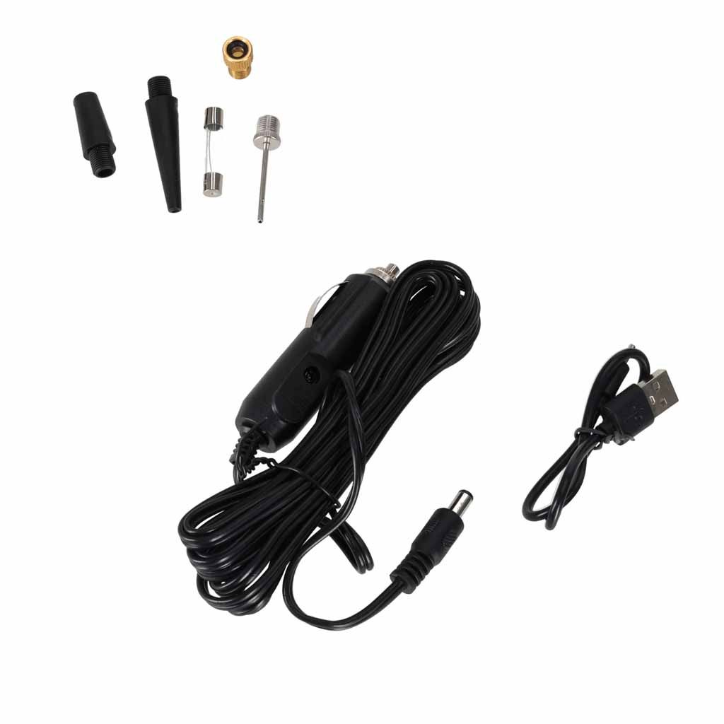 Wielofunkcyjny mini kompresor pompka rowerowa USB z powerbankiem