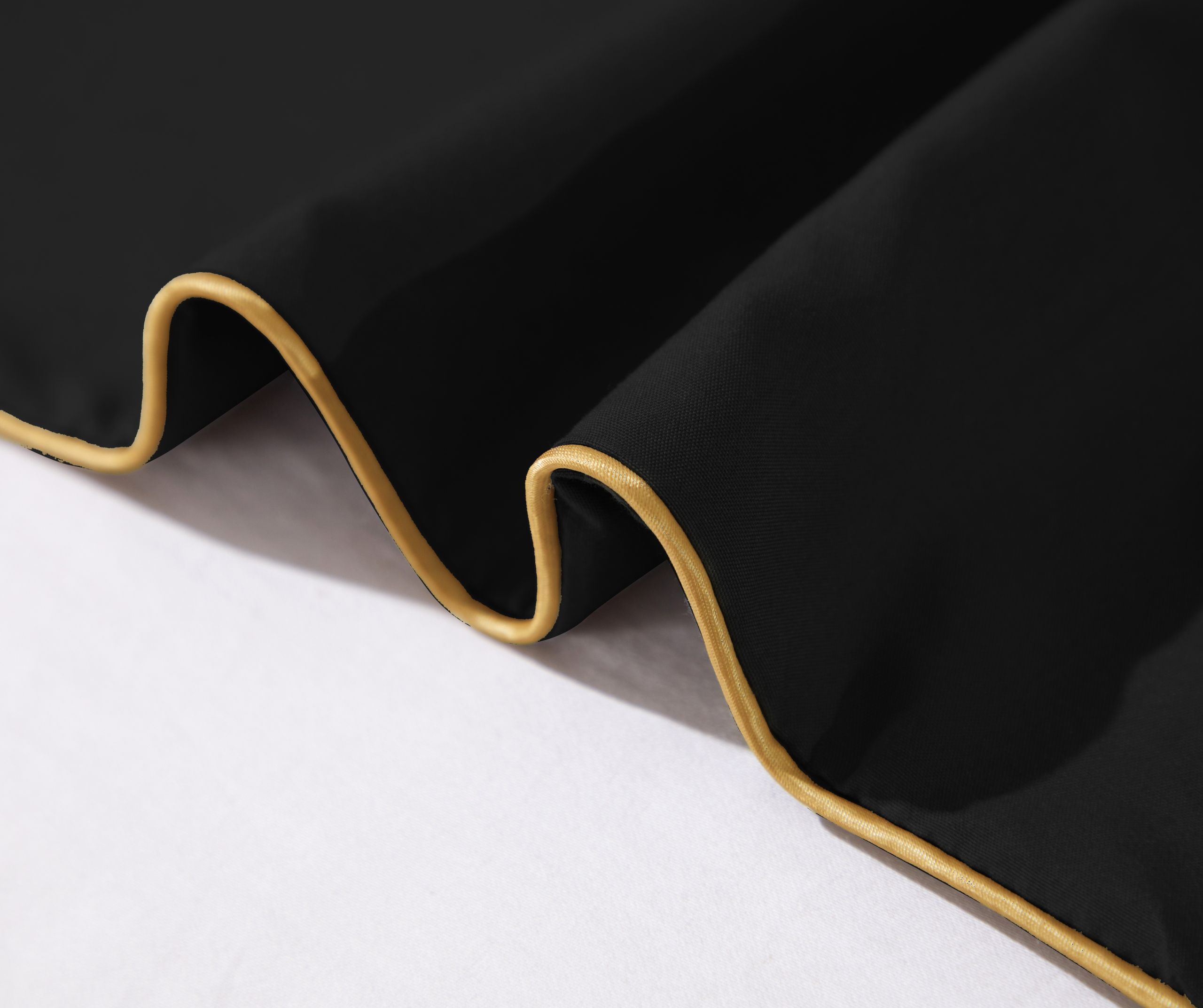 3-częściowy komplet pościeli z mikrofibry 200x220cm, kolor czarny