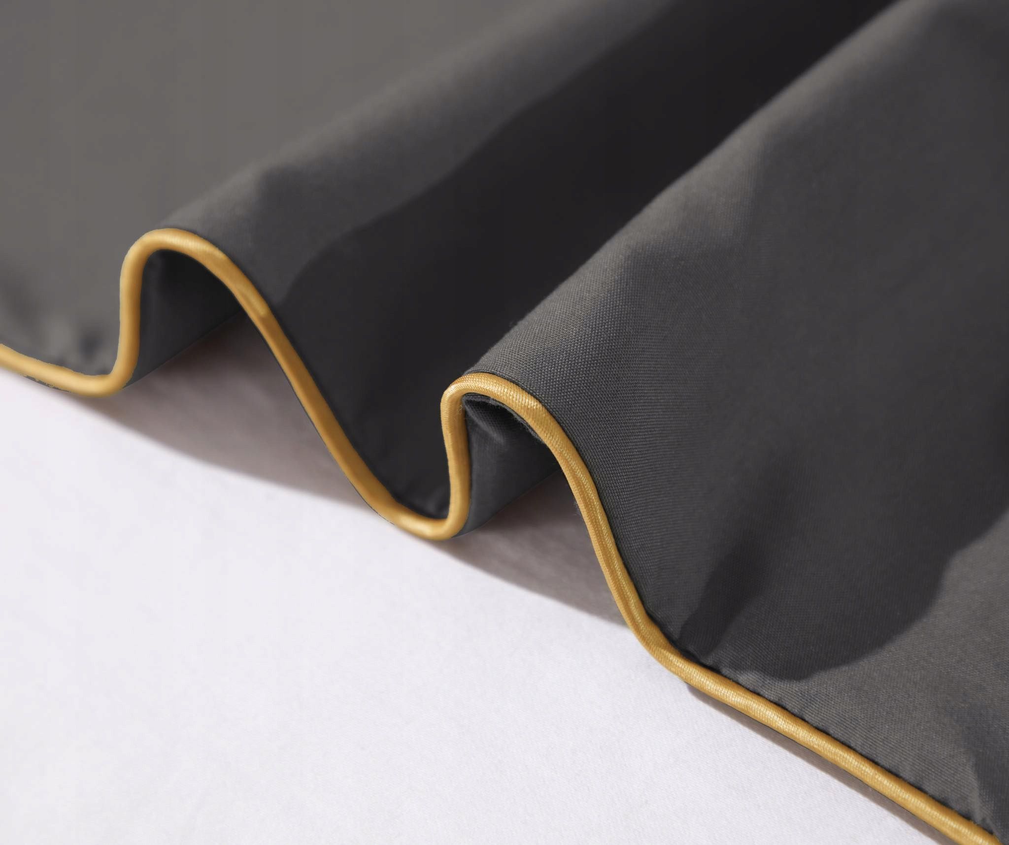 3-częściowy komplet pościeli z mikrofibry 200x220cm, kolor ciemnografitowy