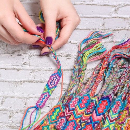 Zestaw do haftowania mulina – 100 kolorów