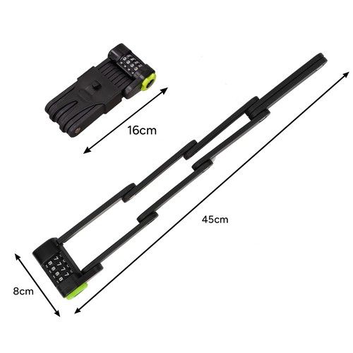 Składane zapięcie – blokada do roweru