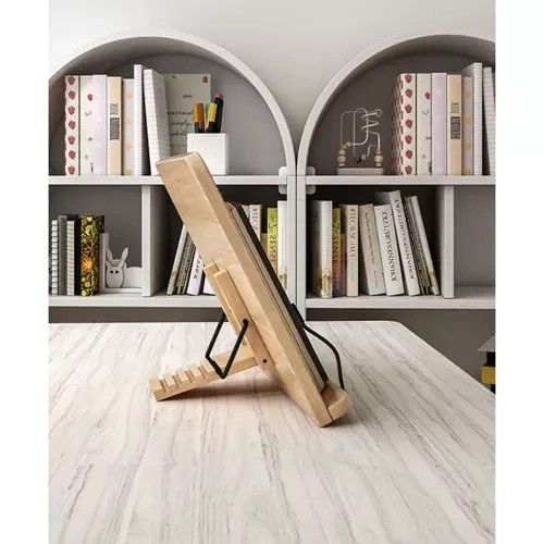 Bambusowy stojak na książkę i tablet