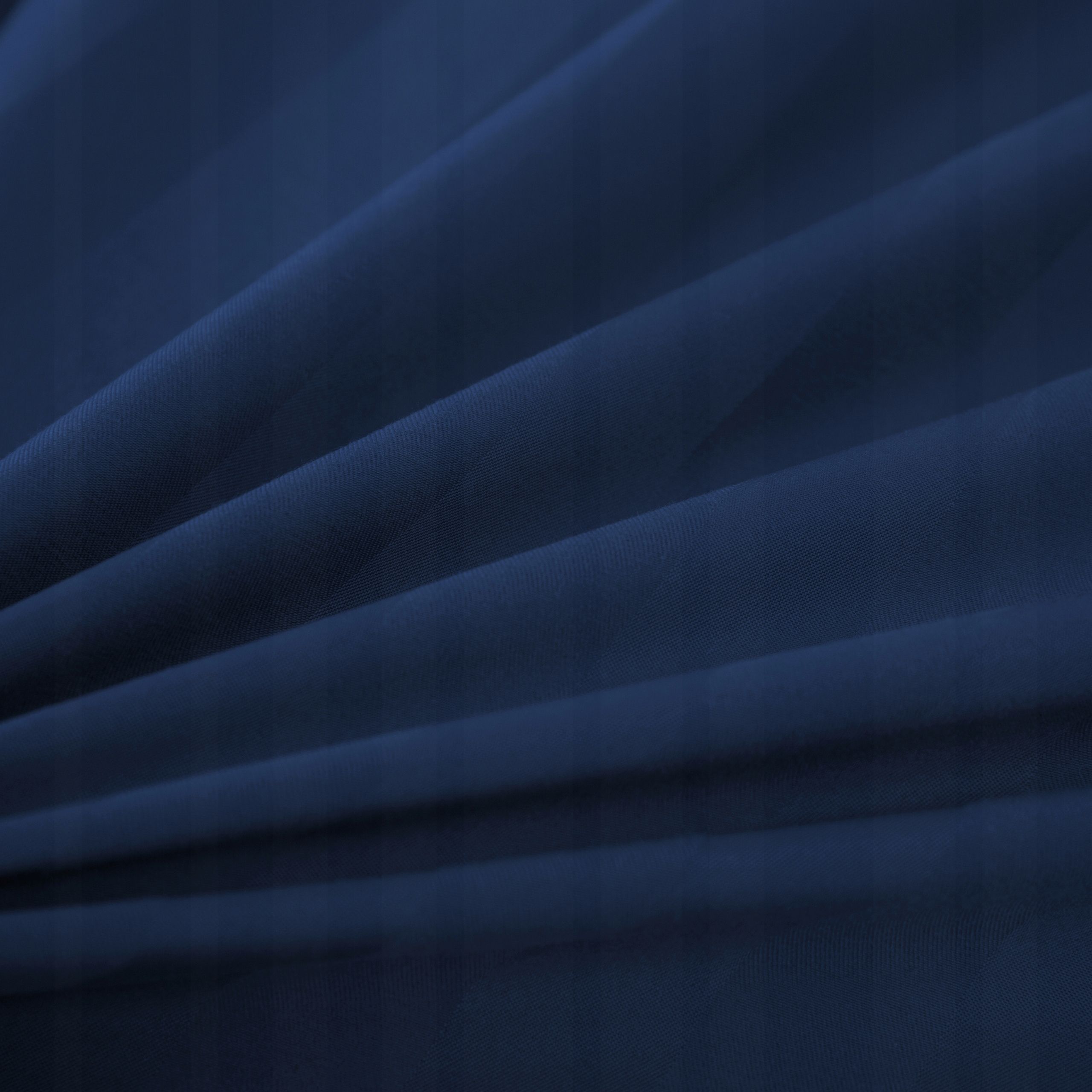 3-częściowy komplet pościeli adamaszkowej, kolor granatowy, 200x220 cm