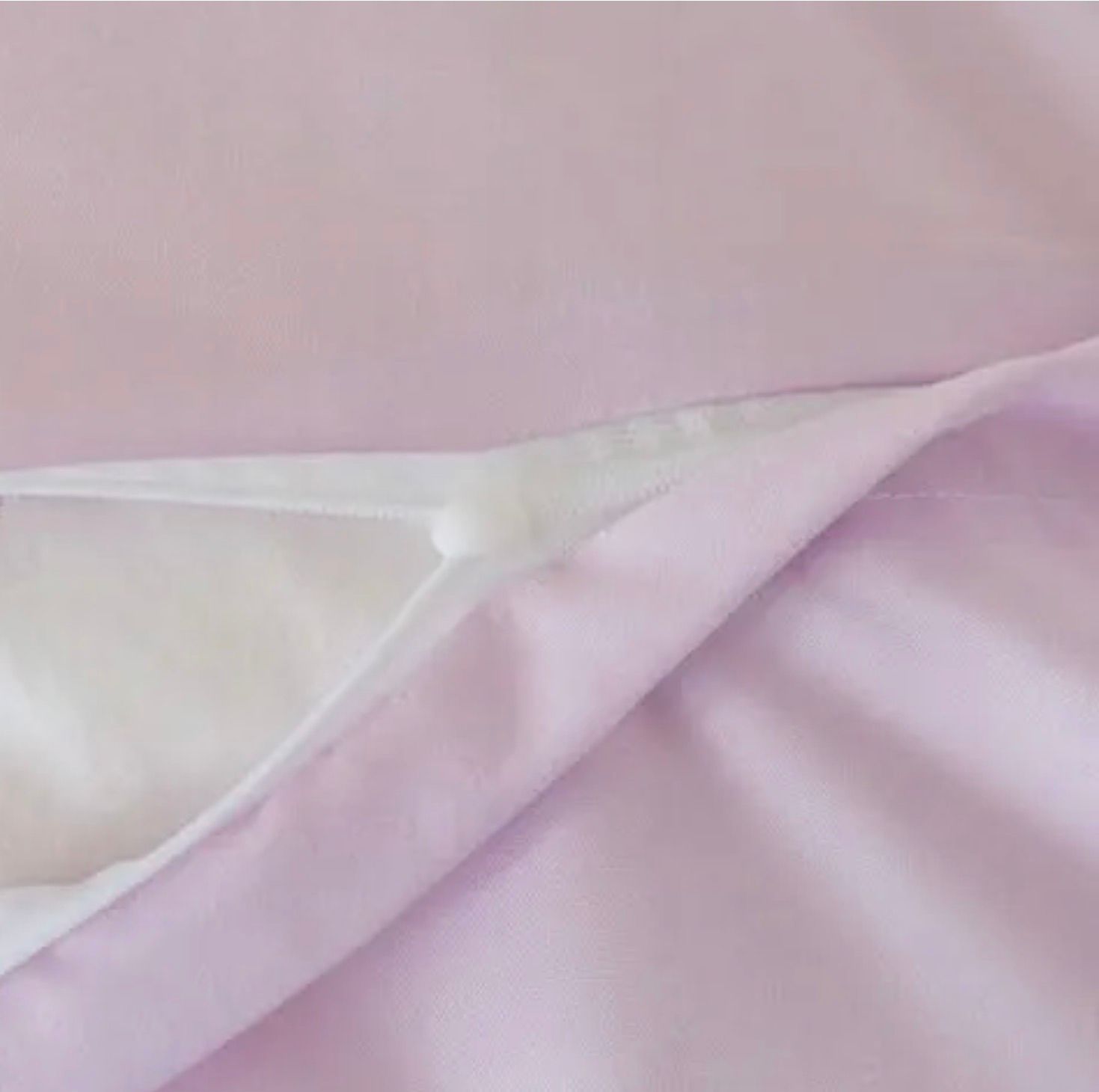 3-częściowy komplet pościeli z falbanami, różowy w kwiaty, 160x200 cm