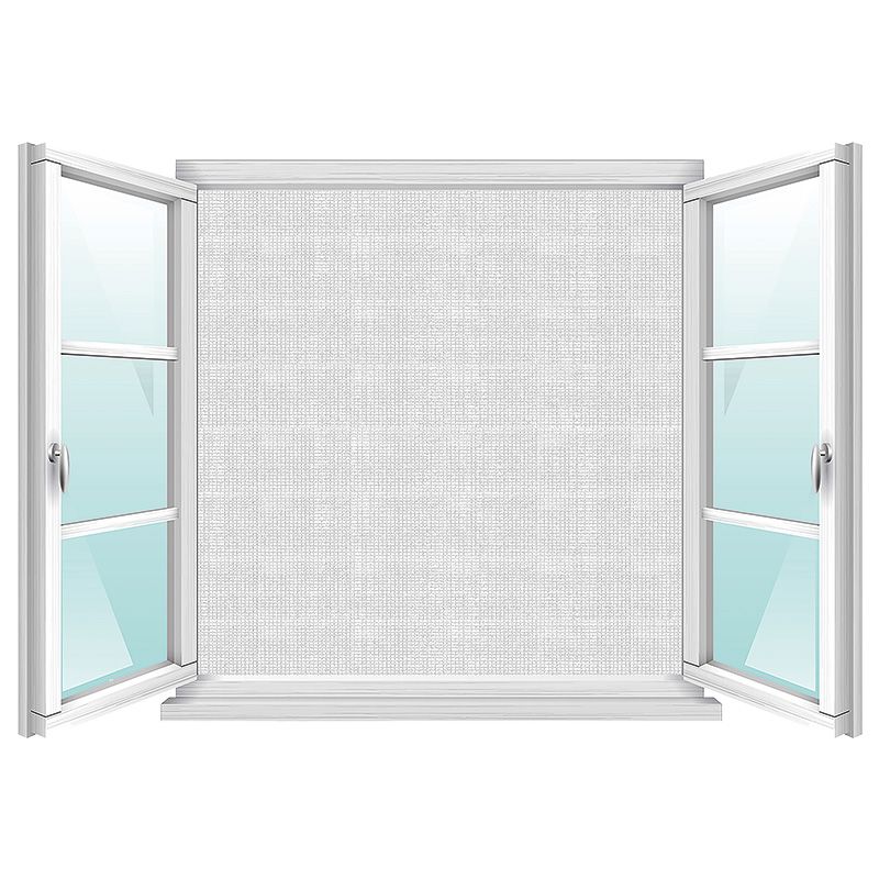 Moskitiera okienna z taśmą na rzep