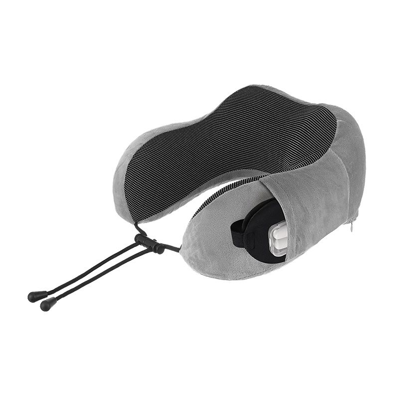 Poduszka podróżna 3D na szyję – zestaw 4w1