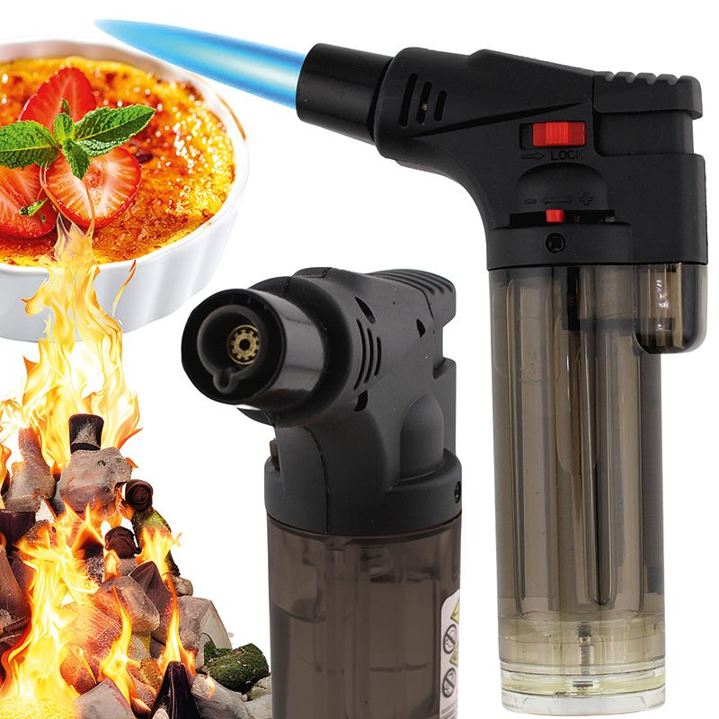 Duża zapalniczka gazowa z płomieniem żarowym