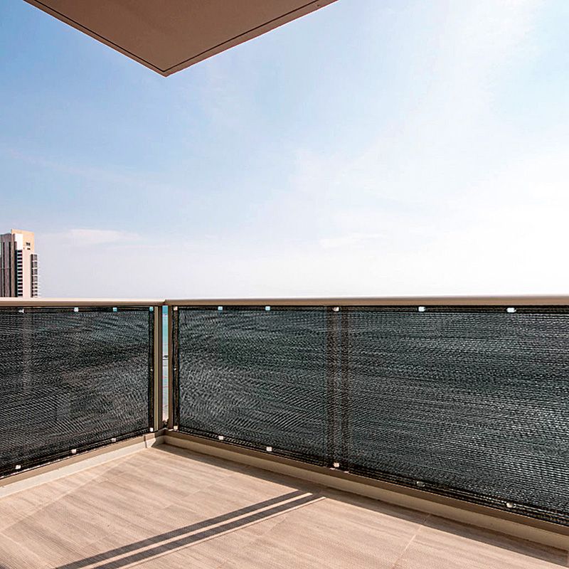 Osłona balkonowa z siatki PCV