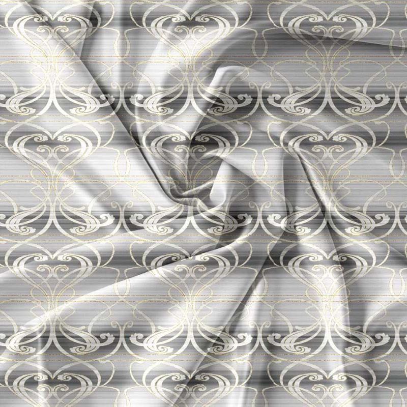 3-częściowy komplet pościeli z satynowej bawełny Arabeska 200x160 cm