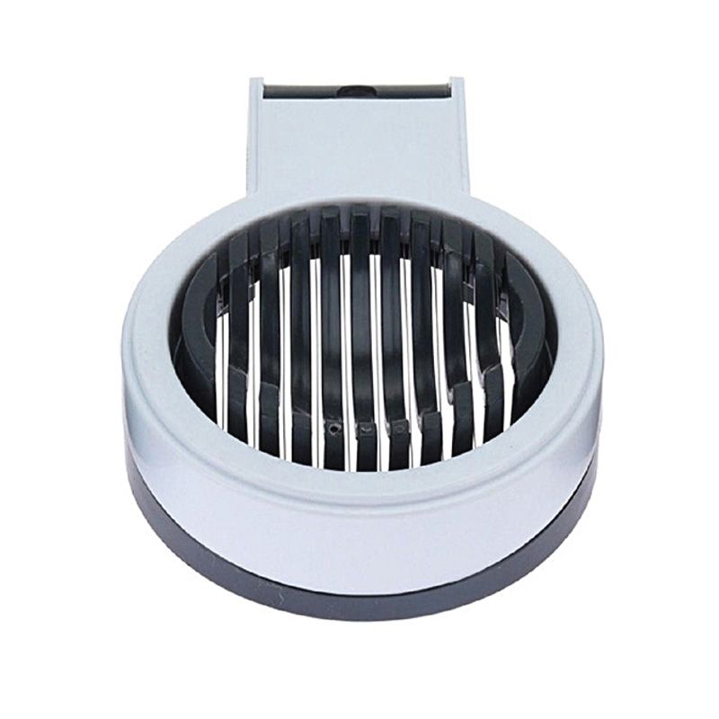 Krajalnica do jajek biało-szara