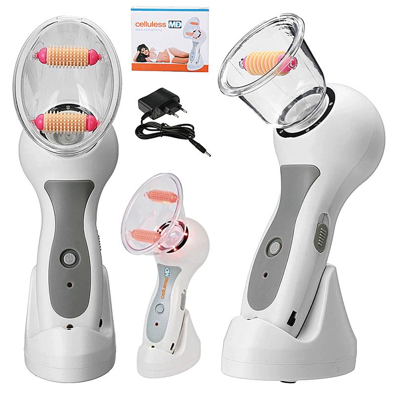 Masażer próżniowy antycellulitowy z funkcją LED