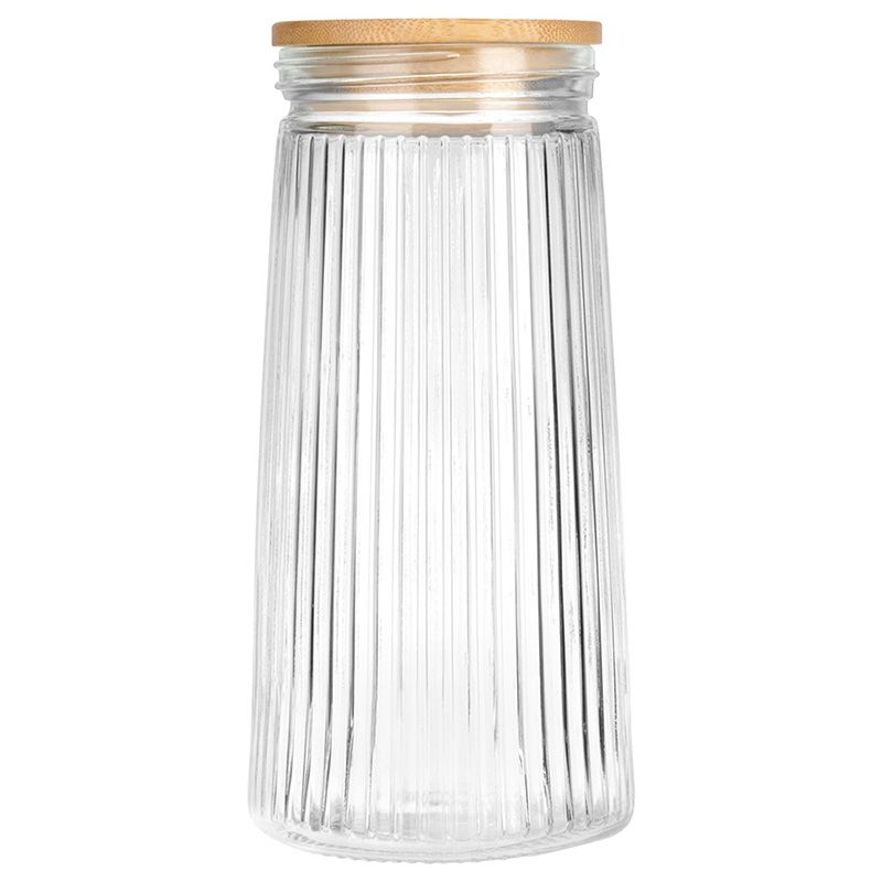 Szklany pojemnik na produkty sypkie z pokrywką 1,4 l