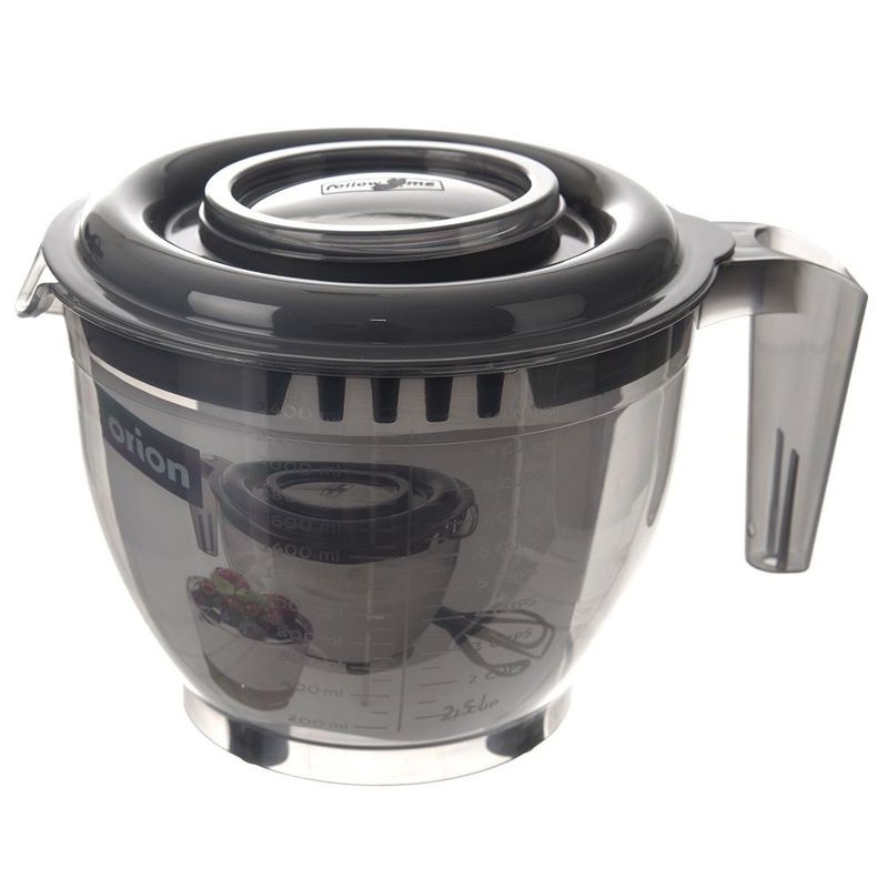 Miska kuchenna do miksowania z pokrywką miarka GREY 2,5 l