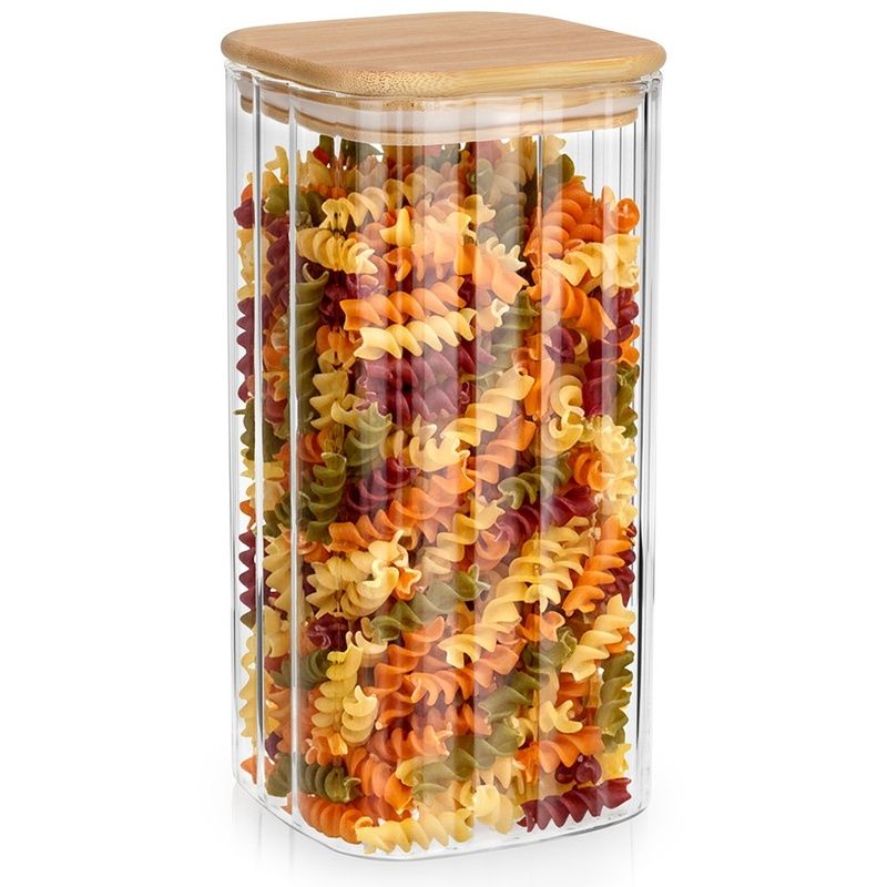 Pojemnik szklany na produkty sypkie - L