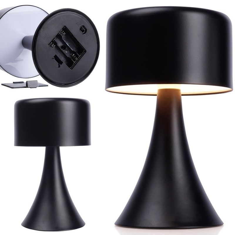 Bezprzewodowa lampka nocna LED - biały ciepły