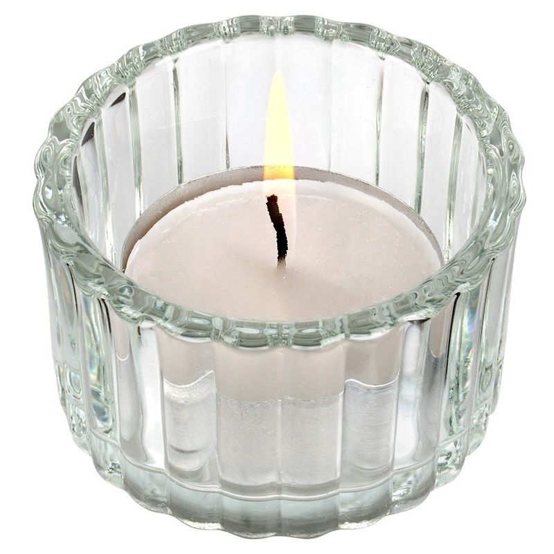 Świeczniki szklane na tealight