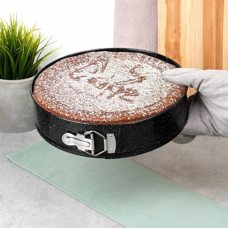 Tortownica rozpinana z powłoką granitową - 24 cm