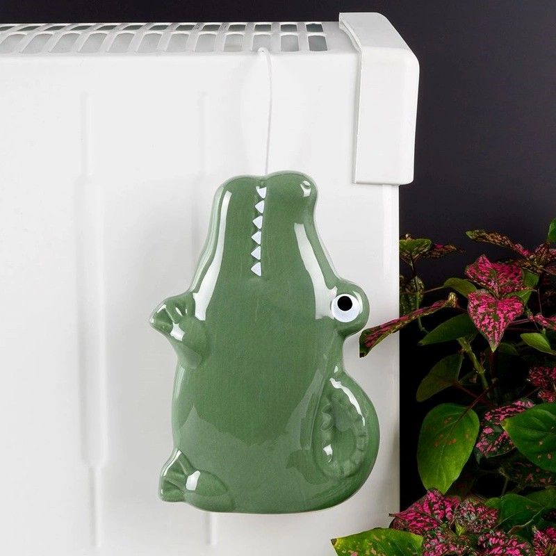 Ceramiczny nawilżacz na kaloryfer – krokodyl