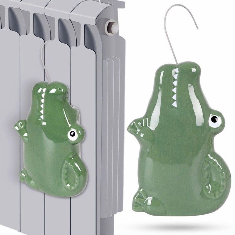 Ceramiczny nawilżacz na kaloryfer – krokodyl