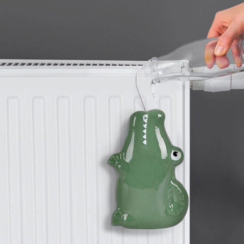 Ceramiczny nawilżacz na kaloryfer – krokodyl