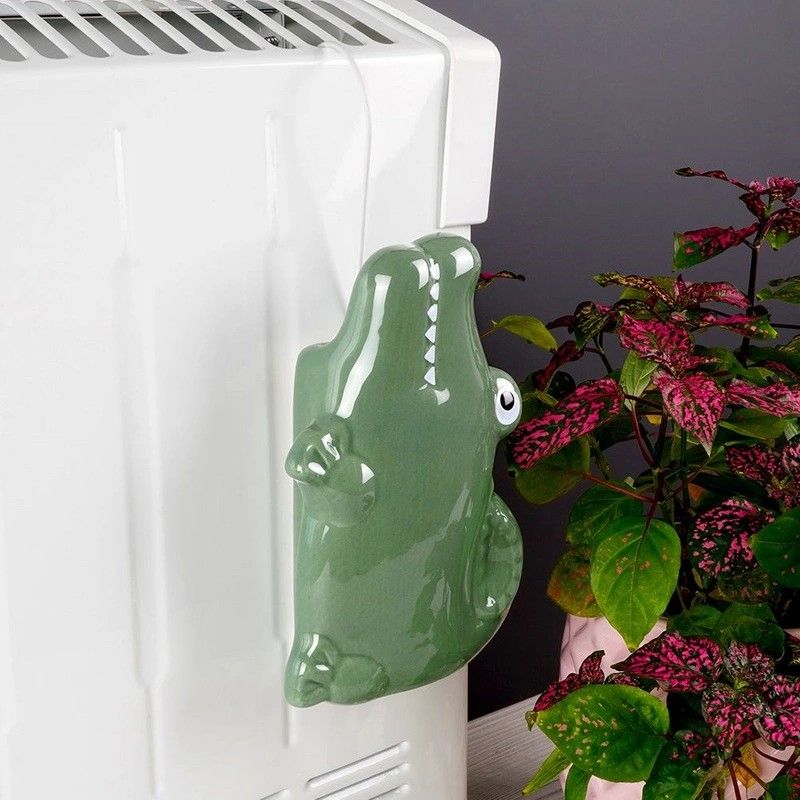 Ceramiczny nawilżacz na kaloryfer – krokodyl